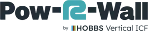 Pow-R-Wall by Hobbs Vertical ICF Wall System Logo